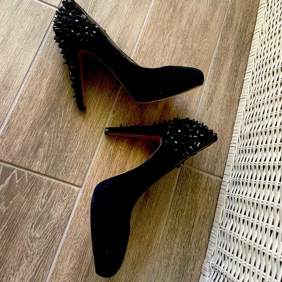 Sam Edelman NEW Suede Studded l Heels - Picture 2 of 4